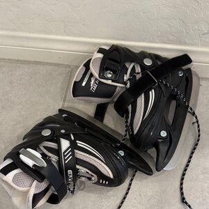 Black and White Ice Skates